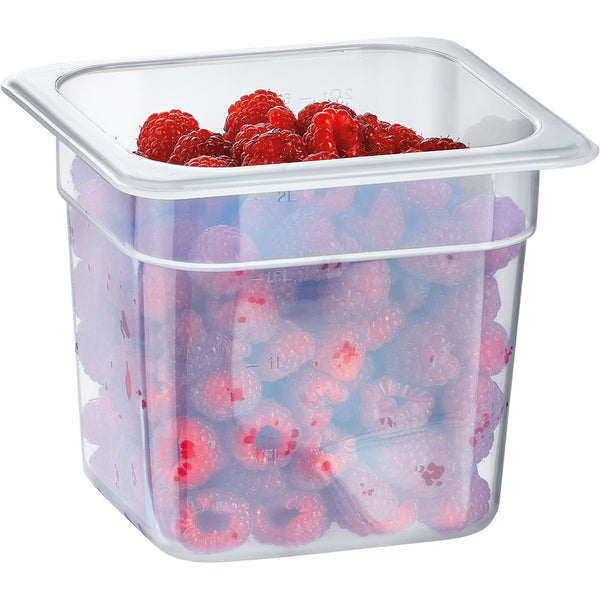 Stalgast Gastronormbehälter, Serie Standard, Polypropylen, GN 1/6 (150 mm)
