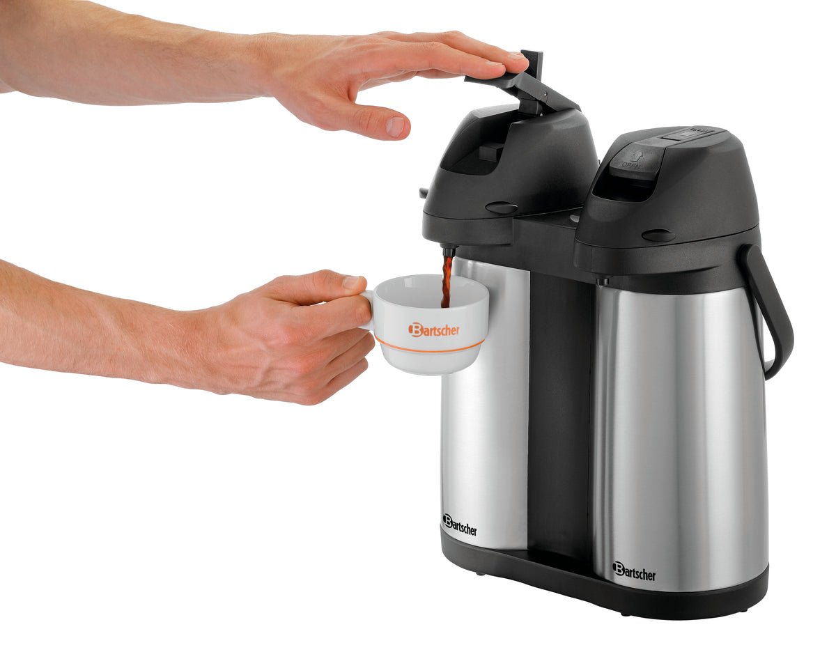Isolierpumpkanne Duo 1,9L-ST – Bild 2