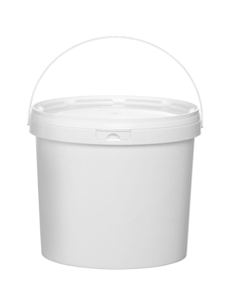 HENDI Eimer, 5,8 l weiss PP 260x195 mm
