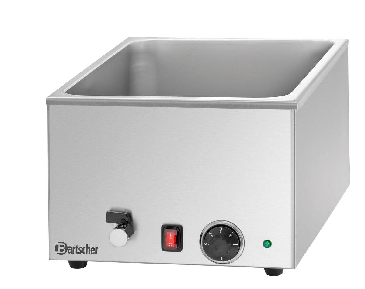 Bain Marie, 1/1 GN, 150mm, mit Hahn – Bild 2