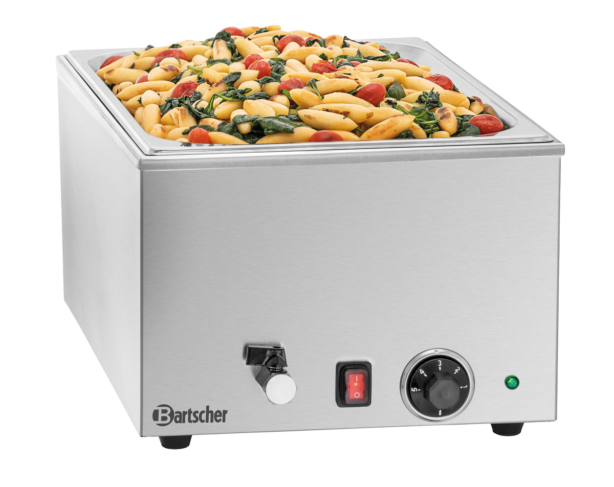 Bain Marie, 1/1 GN, 150mm, mit Hahn – Bild 3