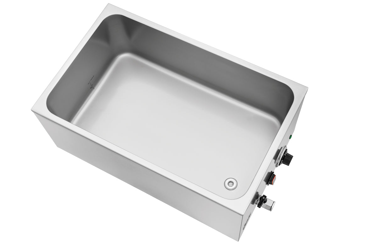 Bain Marie, 1/1 GN, 150mm, mit Hahn – Bild 5