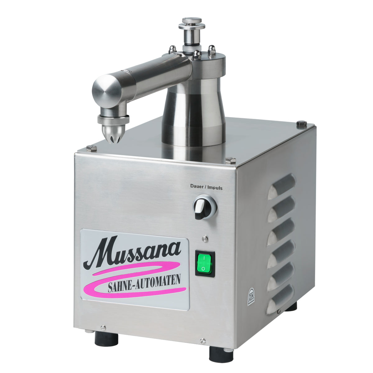 Mussana Sahnemaschine MINI 230 V, ohne Kühlung