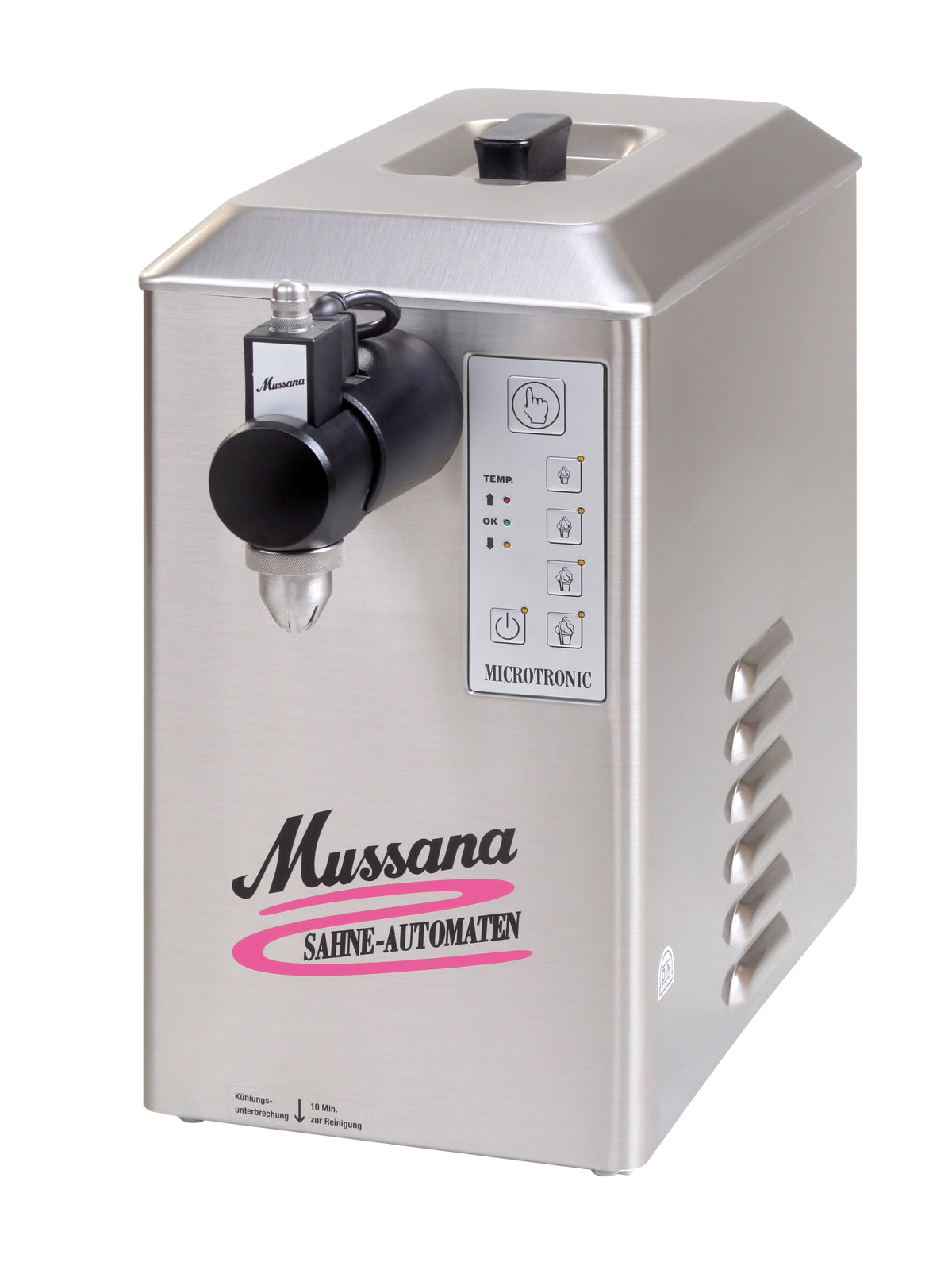 Mussana Sahnemaschine 2 Liter PONY Microtronic