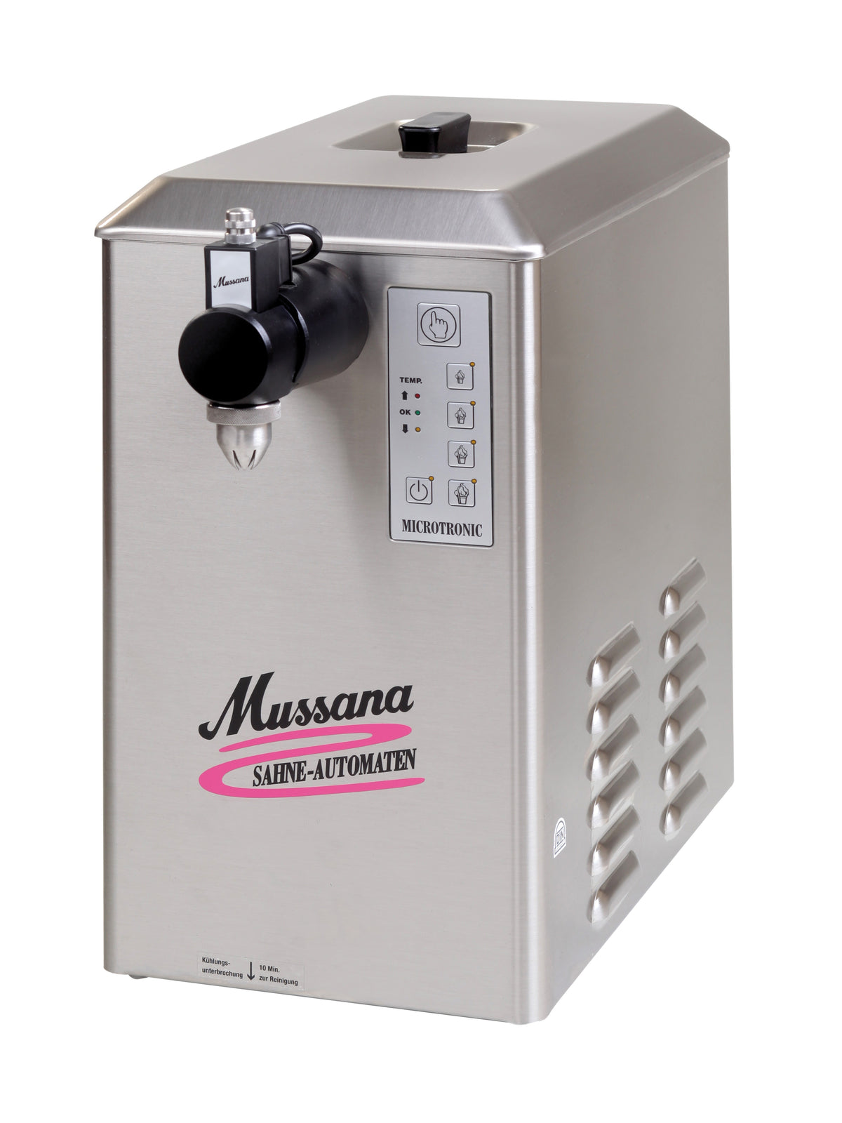 Mussana Sahnemaschine 6 Liter LADY Microtronic