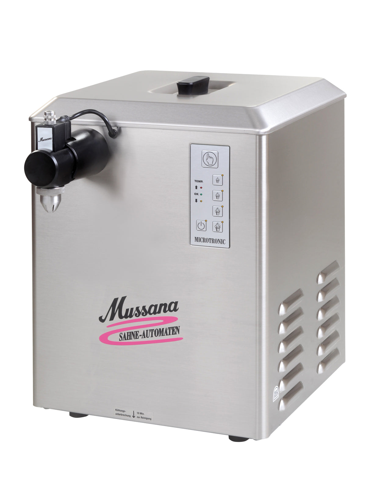 Mussana Sahnemaschine 12 Liter GRANDE Microtronic