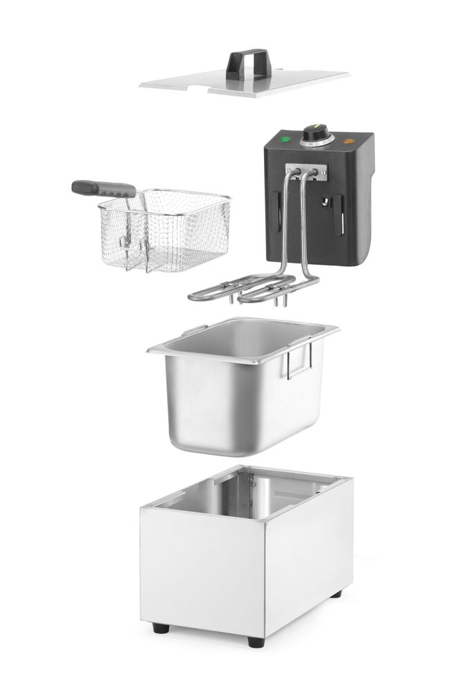 HENDI Fritteuse, 4 l 230V 2800W