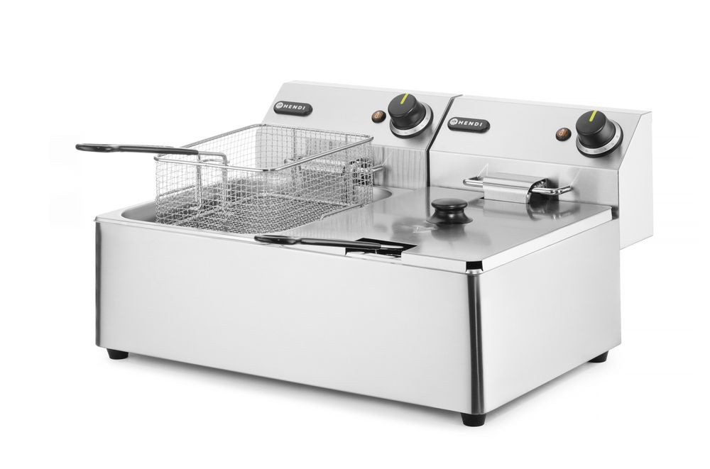 HENDI Friteuse Kitchen Line - 2x6L