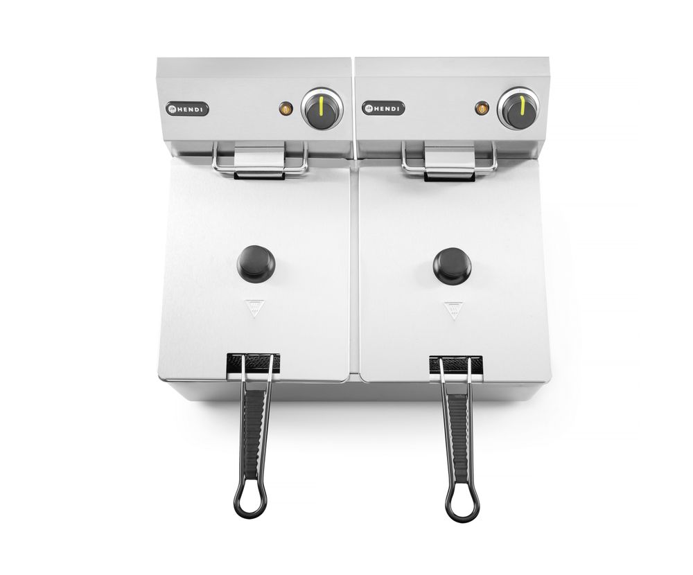 HENDI Friteuse Kitchen Line - 2x6L