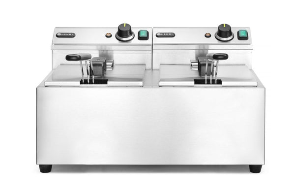 HENDI Fritteuse Profi Line, 2×8 l