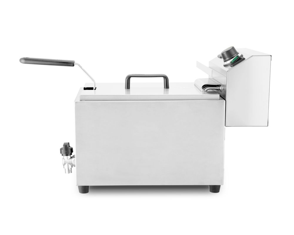 HENDI Fritteuse XL mit Ablasshahn