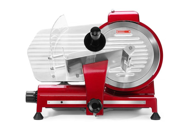 HENDI Aufschnittmaschine Profi Line 250 rote Sonderedition
