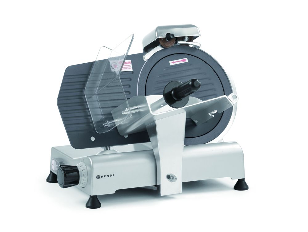 HENDI Schneidemaschine Kitchen Line 250 mit Teflonbeschichtung