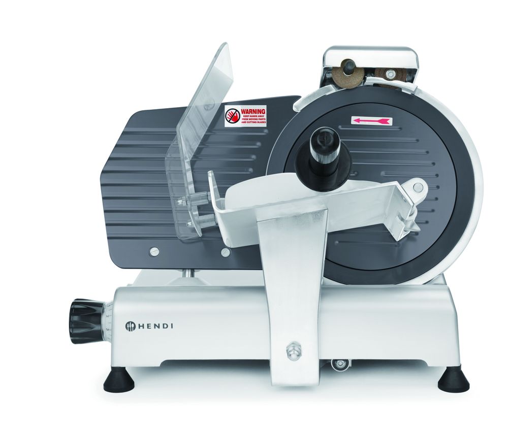 HENDI Schneidemaschine Kitchen Line 250 mit Teflonbeschichtung