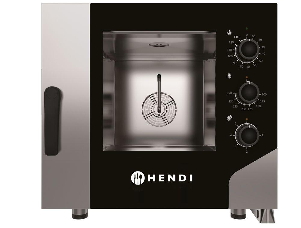 HENDI Konvektionsdampfgarer CONTROL 5x GN 1/1