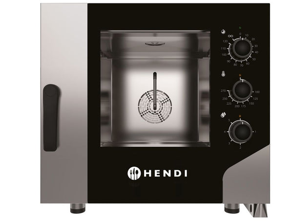 HENDI Konvektionsdampfgarer CONTROL 5x GN 1/1