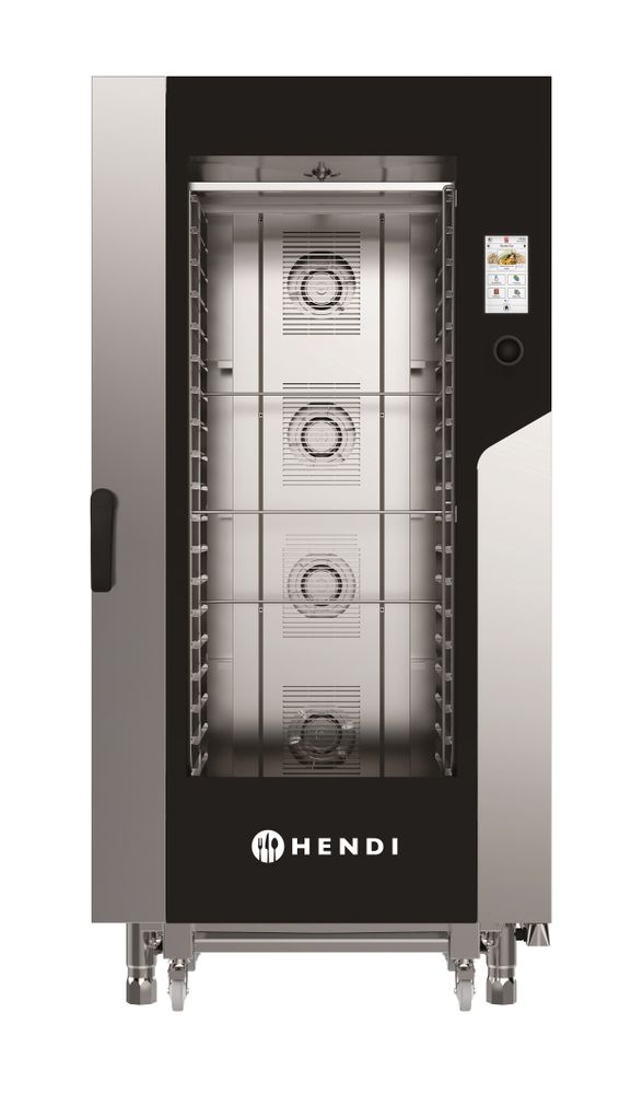 HENDI Konvektionsdampfgarer, TOUCH 20x GN 1/1