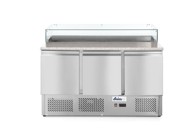 Arktic Pizzatisch, dreitürig 380L