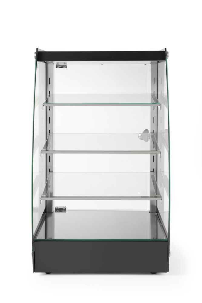 HENDI Offene Vitrine mit Regalablagen 75 L