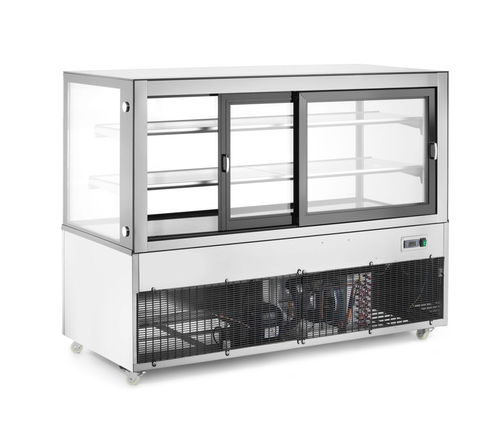 Arktic Kühlvitrine mit 2 Regalen
