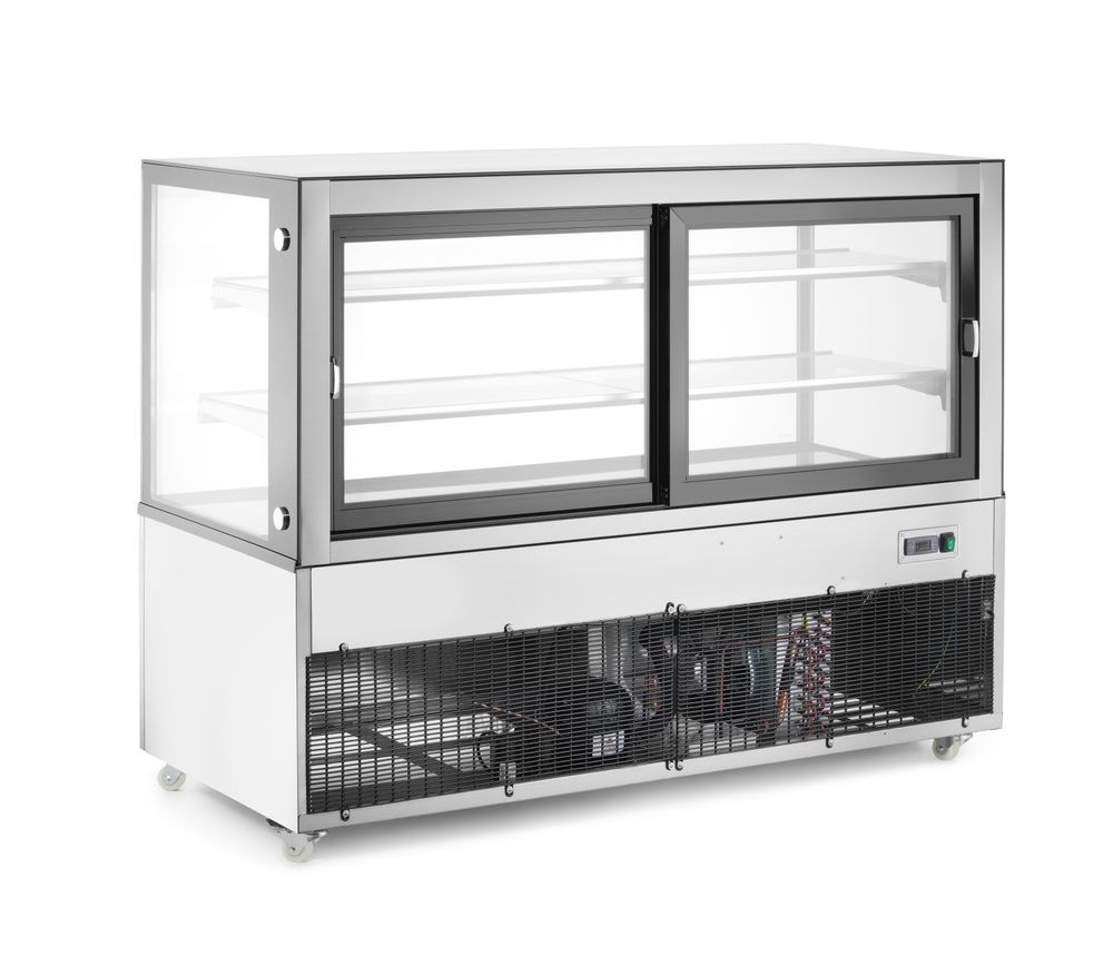 Arktic Kühlvitrine mit 2 Regalen