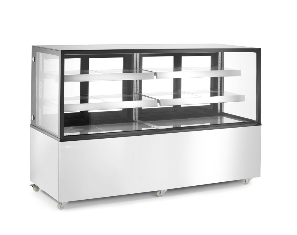 Arktic Kühlvitrine mit 2 Regalen