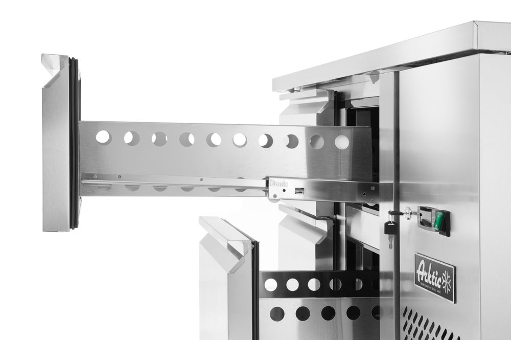 Arktic Kühltisch, 4 Schubladen, + 4 schubladen 280 l 230V 250W