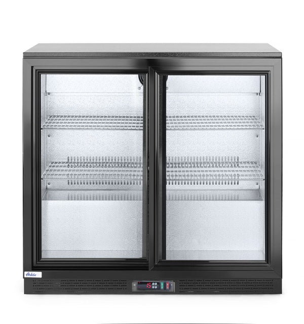 Arktic Kühlschrank hinten mit doppelten Schiebetüren