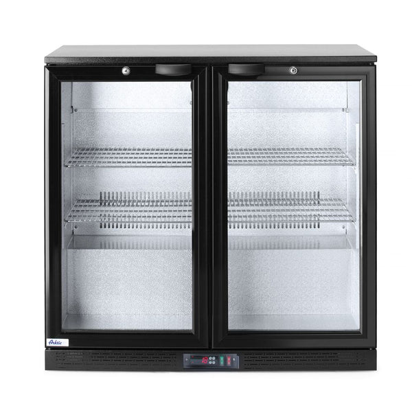 Arktic Kühlschrank mit doppelter Tür auf der Rückseite