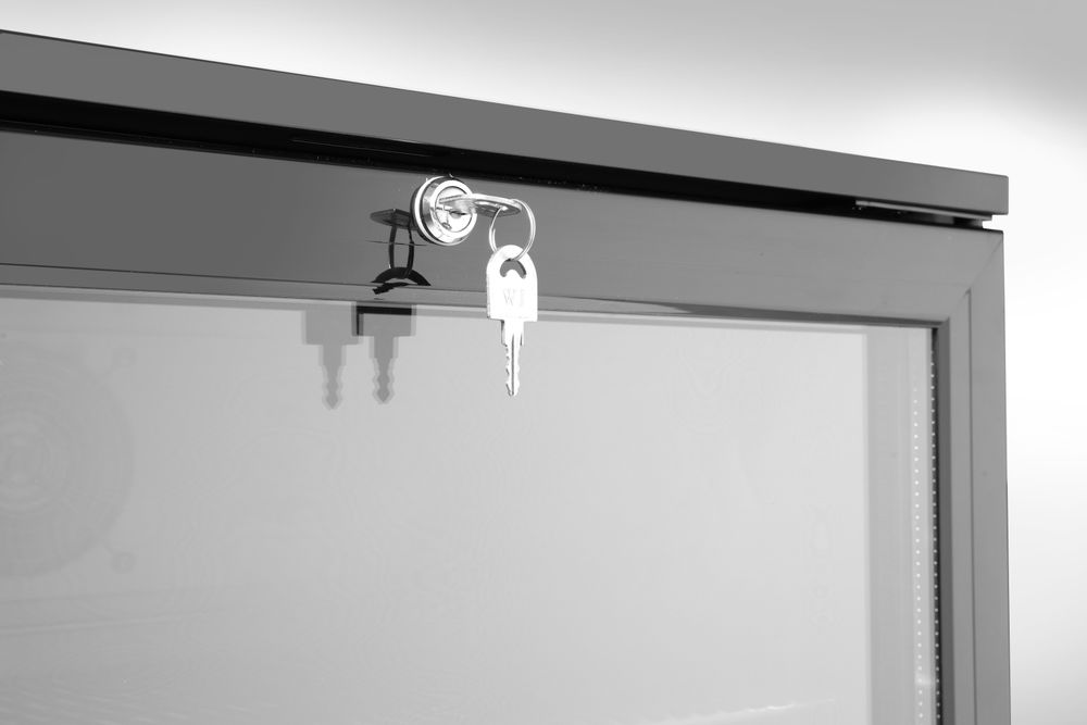 Arktic Kühlschrank hinten mit einer Tür