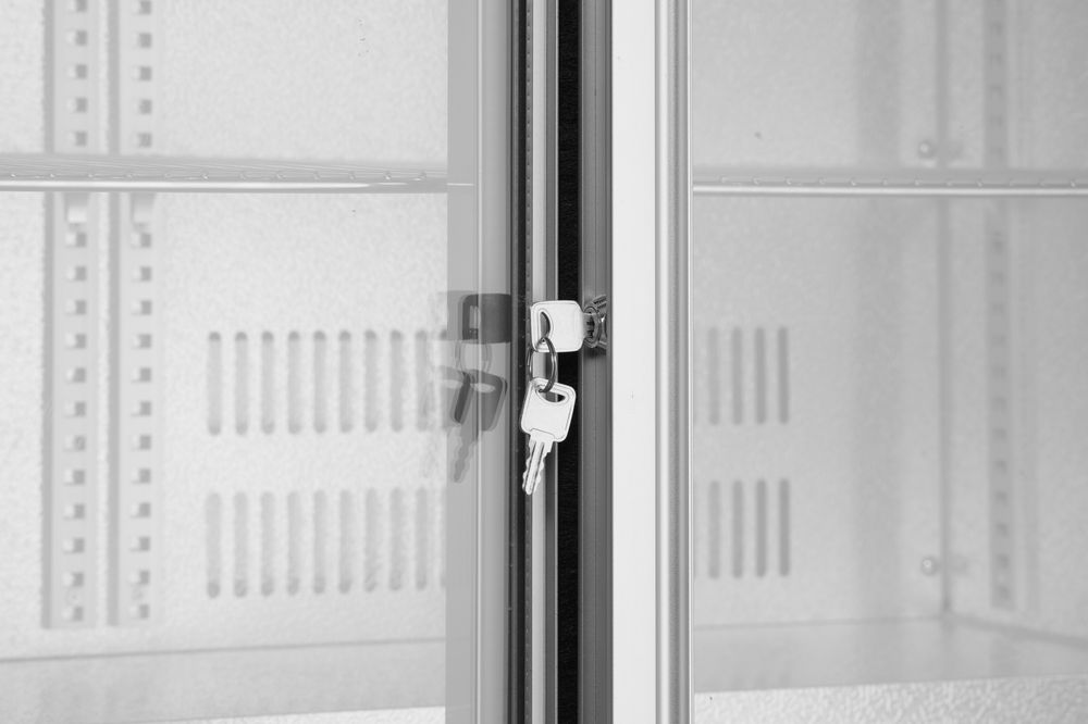 Arktic Bar-Kühlschrank mit 2 Schiebetüren