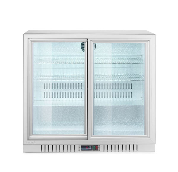 Arktic Bar-Kühlschrank mit 2 Schiebetüren
