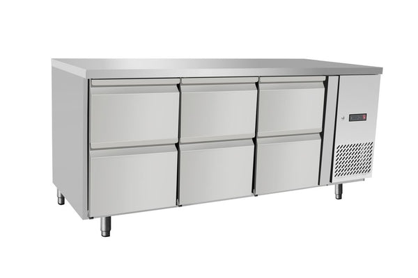 Arktic Kühltheke, mit 6 Schubladen