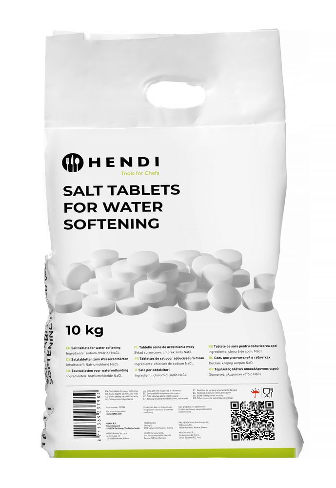 HENDI Salztabletten zur Wasserenthärtung