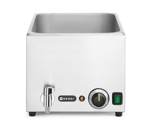 HENDI Bain-Marie mit Ablasshahn Ranger
