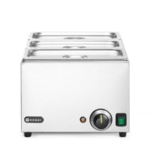 HENDI Set: Bain-Marie Ranger + 3x GN 1/3 Behälter mit Deckel