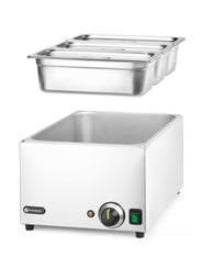 HENDI Set: Bain-Marie Ranger + 3x GN 1/3 Behälter mit Deckel