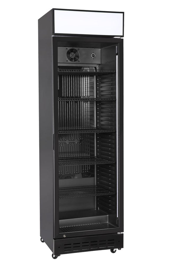 Arktic Bar-Kühlschrank eintürig, beleuchteter Blende 274 l