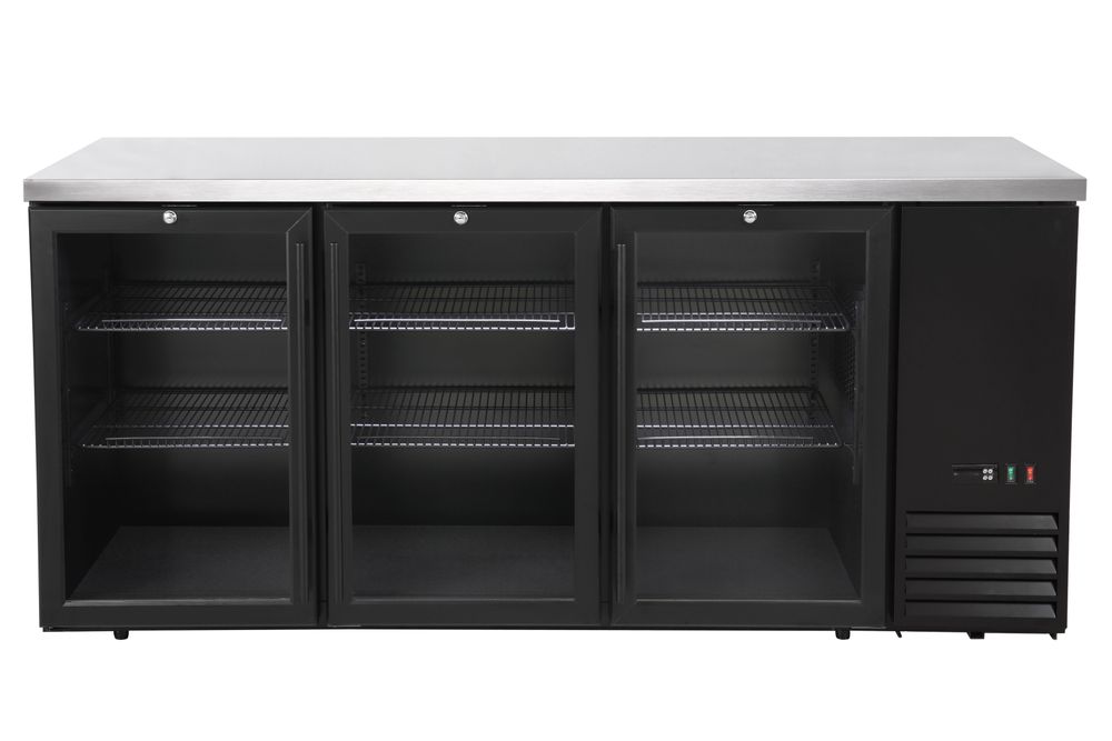Arktic Kühltheke, Glastüren, 6 Einlegeböden 493 l
