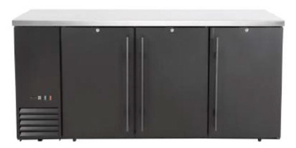 Arktic Kühltheke, massive Türen, 3 Türen 493 l L