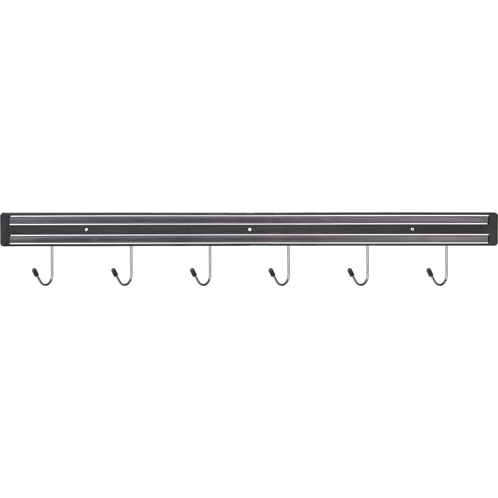 Stalgast Magnet-Messerhalter mit 6 Haken, L. 600 mm