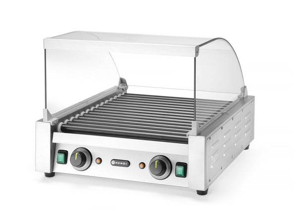 HENDI Glasabdeckung für Rollengrill