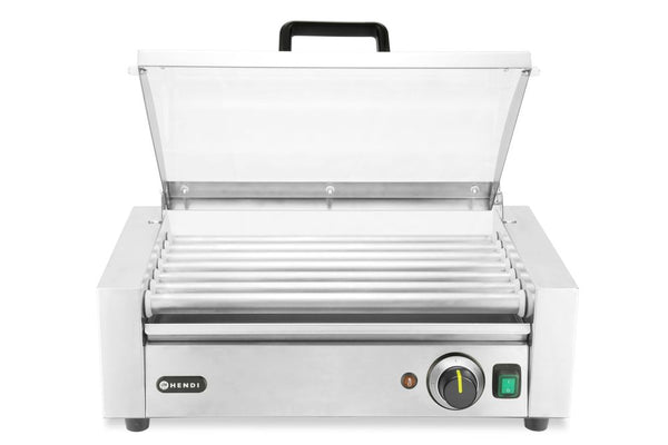 HENDI Rollengrill, 1-Zone mit Energiesparabdeckung