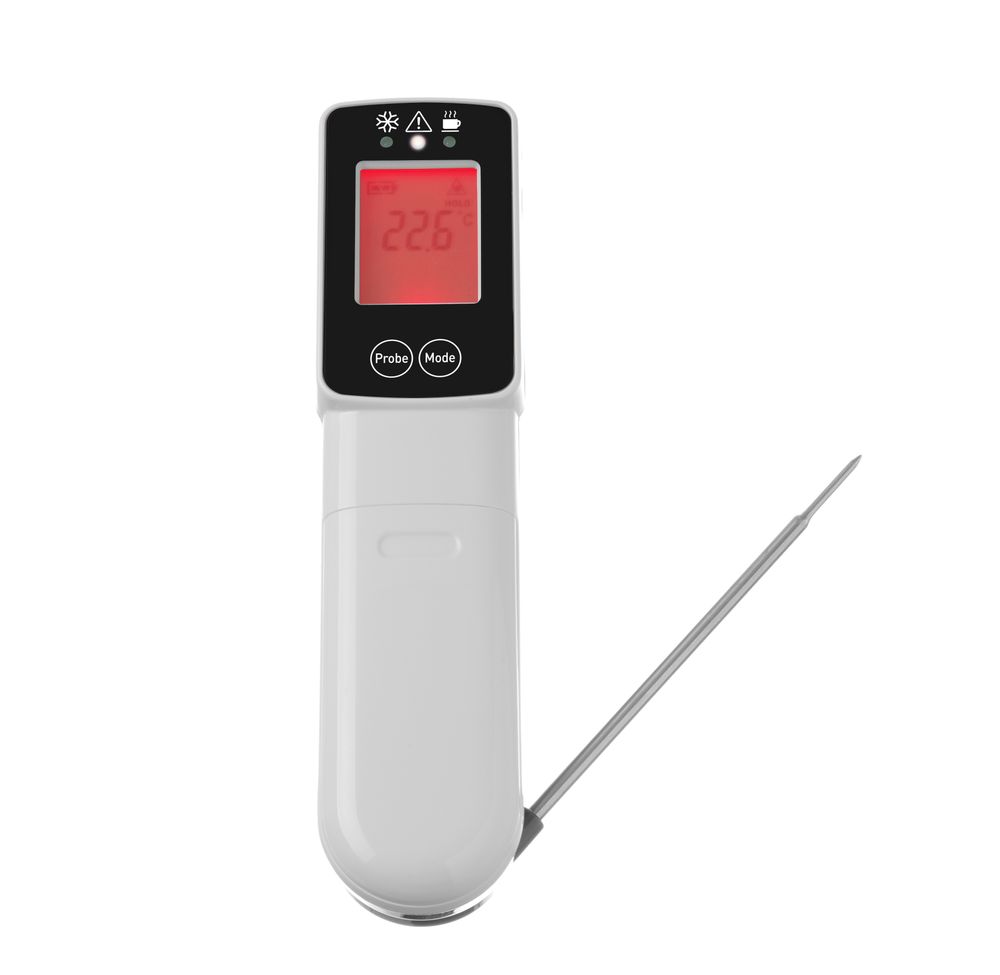 HENDI Infrarot-Thermometer mit Sonde