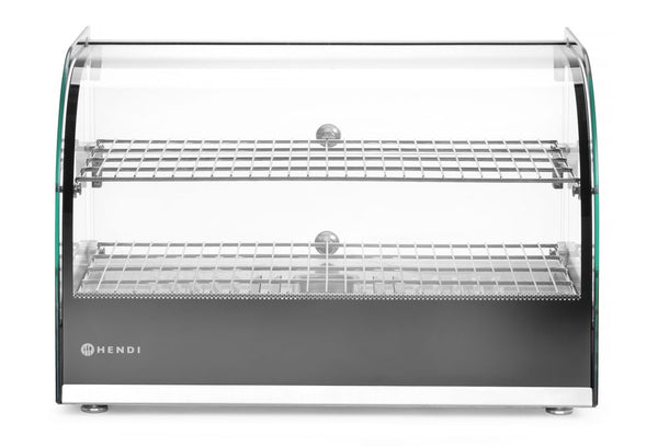 HENDI Warmhaltevitrine doppelt