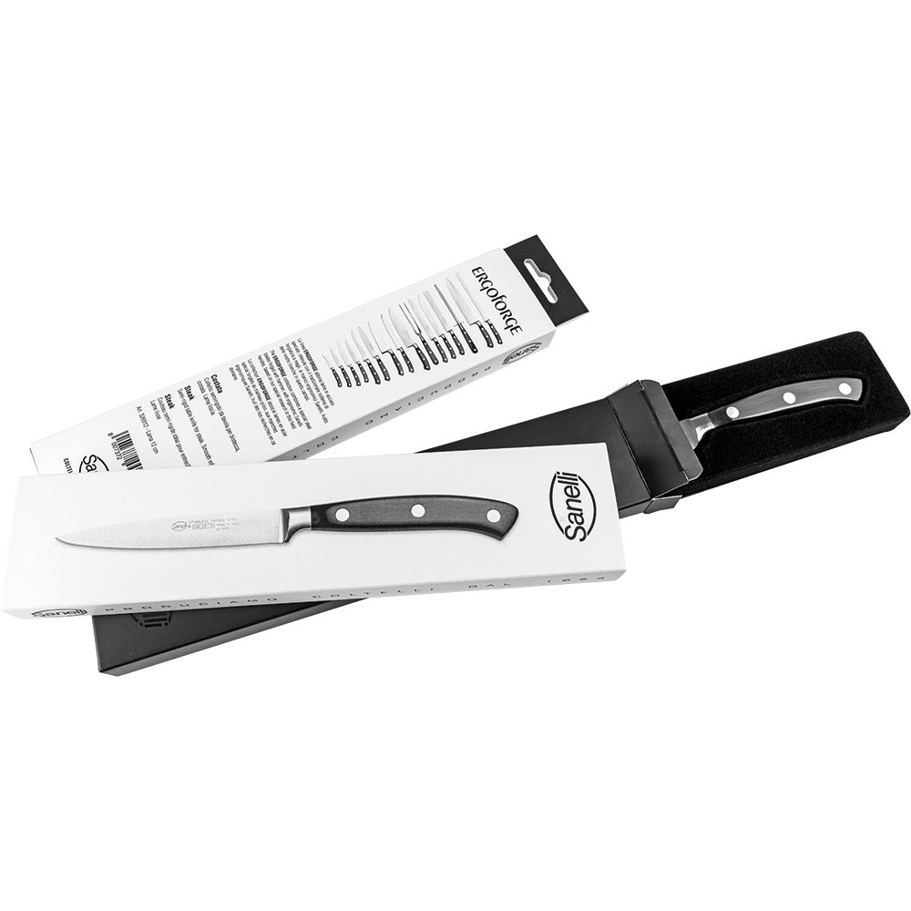 Stalgast Schälmesser, geschmiedet, Sanelli Ergoforge, Klingen-L. 100 mm