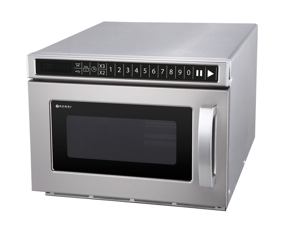 HENDI Mikrowelle, programmierbar via USB-Anschluss 1800W