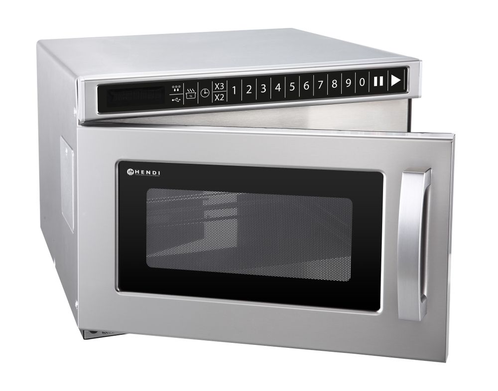 HENDI Mikrowelle, programmierbar via USB-Anschluss 1800W