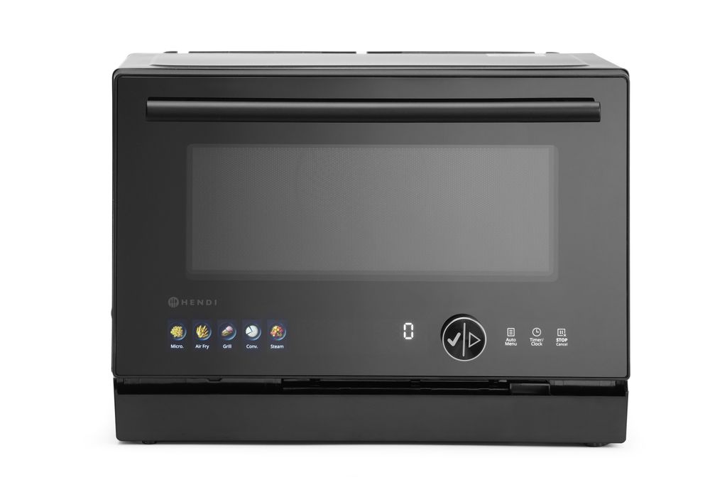 HENDI Mikrowelle, Multifunktionsgerät 4-in-1, 2350 W, 24,7 L