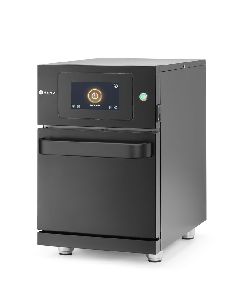 HENDI Hochgeschwindigkeits-Backofen CombiTurbo, CombiTurbo schwarz 230V 3500W